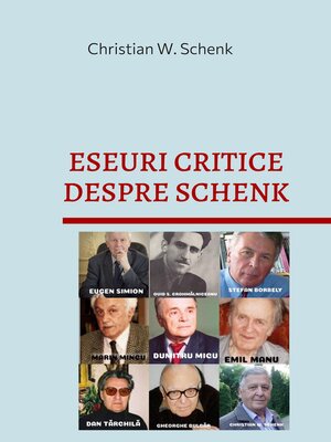 cover image of Eseuri Critice Despre Schenk